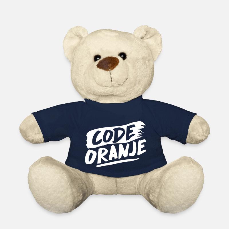 Code orange - Teddy Bear - french navy
