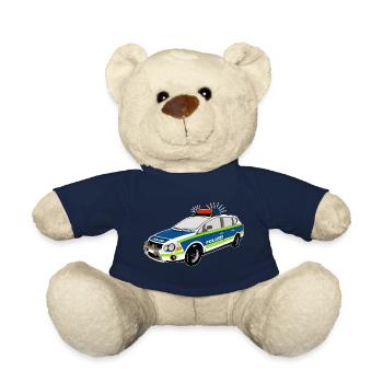 Polizeiauto Polizeiwagen Streifenwagen Tatütata - Teddy - French Navy - Vorne