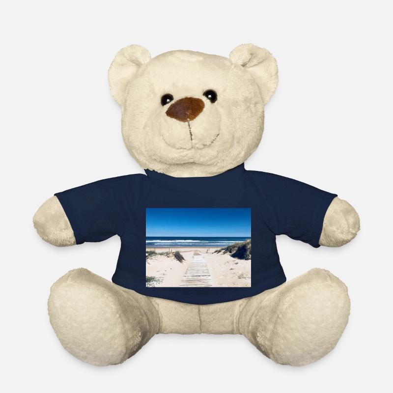 Vers la mer - Nounours - bleu marine