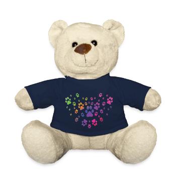 Pfotenherz - Teddy - French Navy - Vorne