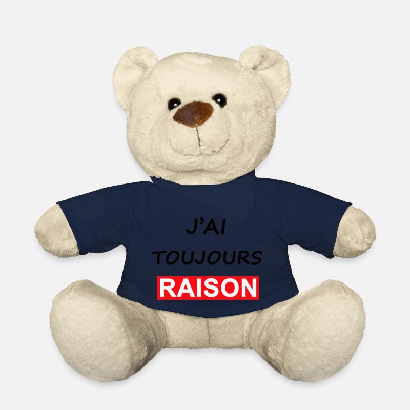 J AI TOUJOUR RAISON - Nounours - bleu marine