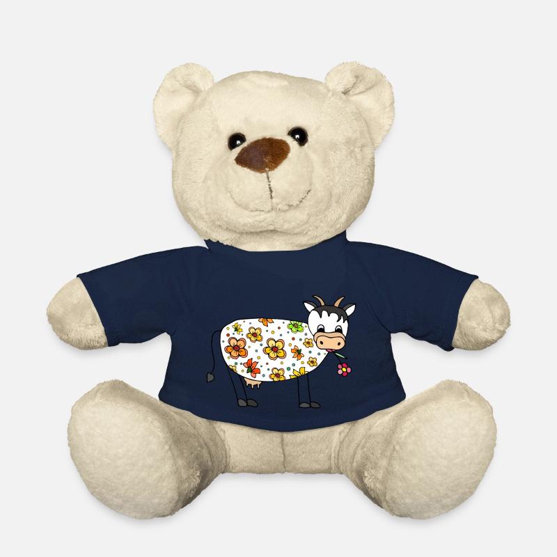 Cow - Teddy Bear - french navy
