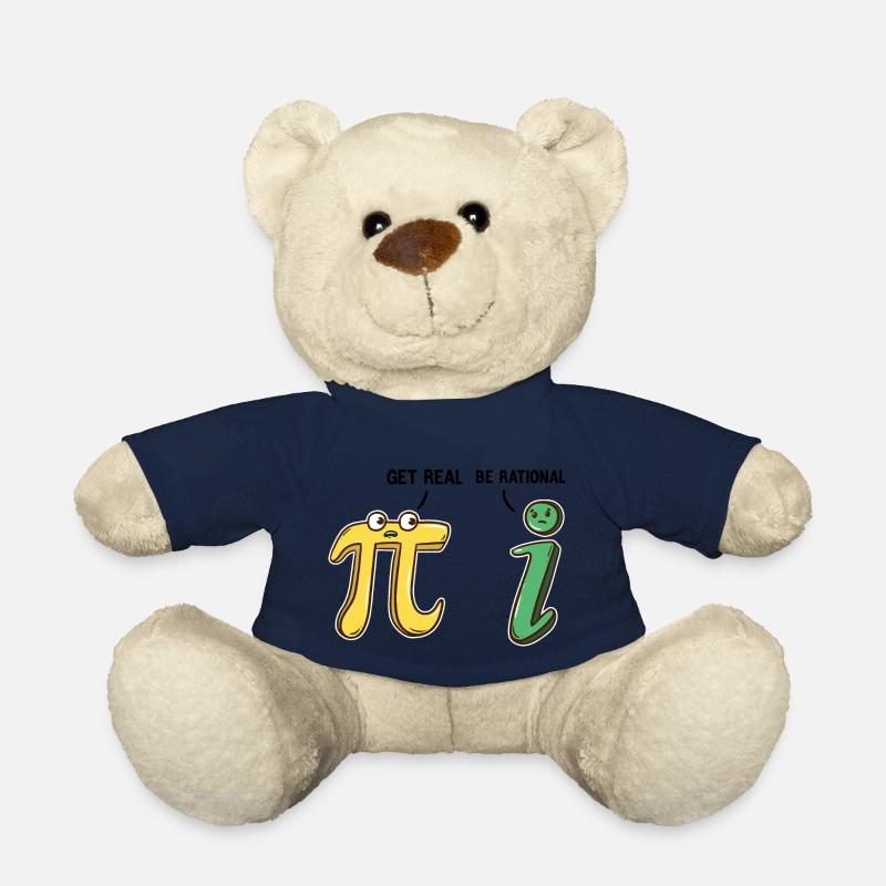 Lustiges Lehrergeschenk Get Real Be Rational - Teddy - French Navy