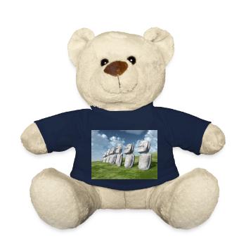 Moai Statuen auf der Osterinsel - Teddy - French Navy - Vorne