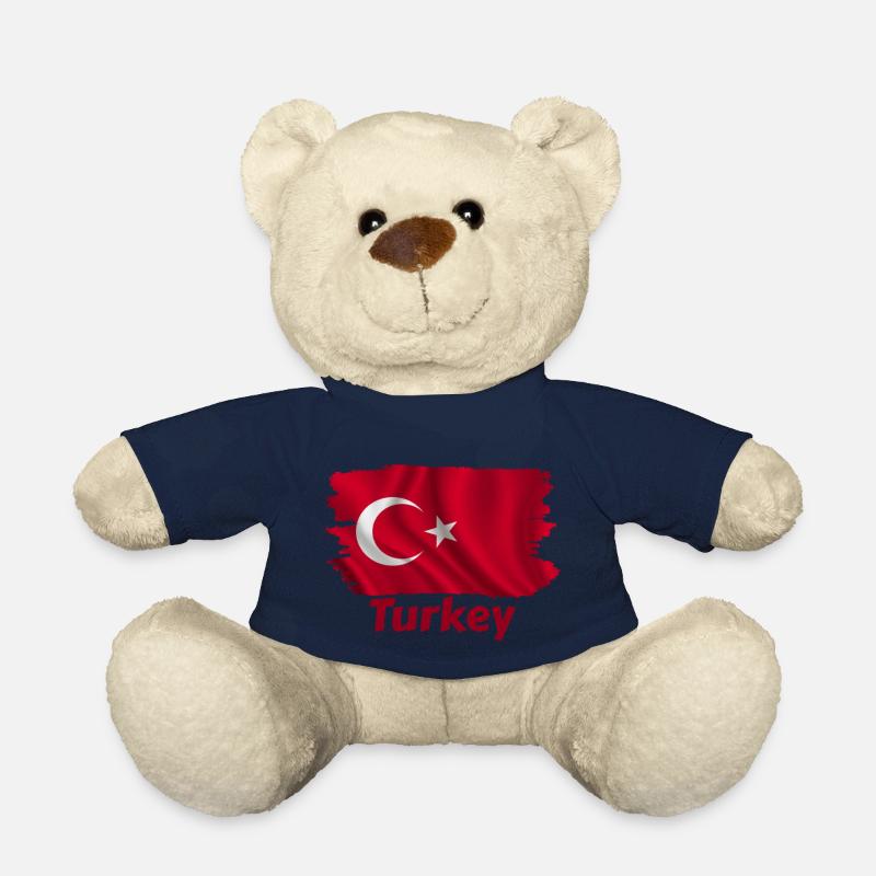 Flagge der Türkei - Teddy - French Navy