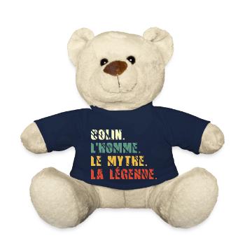 Colin l homme le mythe la légende - Nounours - bleu marine - Devant