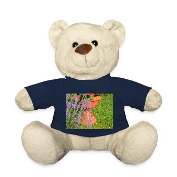 Nature beginning of spring - Teddy Bear - french navy - Front
