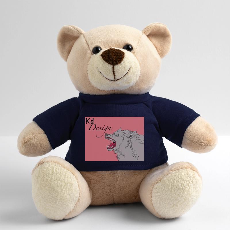 Wild wolf design Teddy Bear