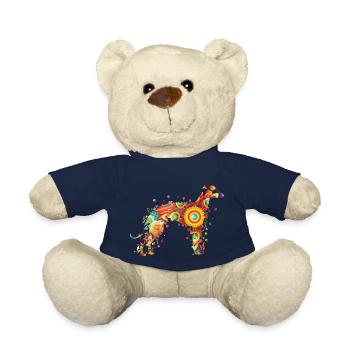 Greyhound Windhund Windspiel Rassehund Hundehalter - Teddy - French Navy - Vorne