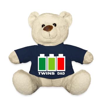 Schwangerschaft Babyparty Babyshower Boy Girl - Teddy - French Navy - Vorne
