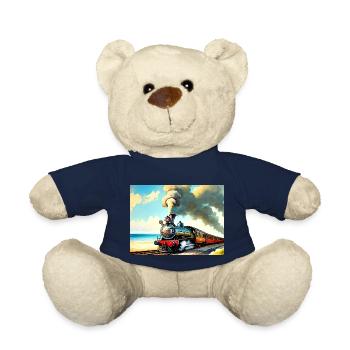 Dampflok am Strand - Teddy - French Navy - Vorne