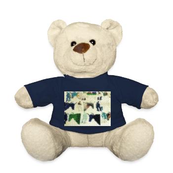 Yak Abstract - Teddy - French Navy - Vorne