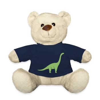 Brachiosaurus - Teddy Bear - french navy - Front