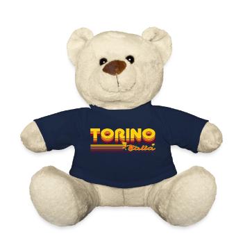 Torino, the cool summery Turin design - Teddy Bear - french navy - Front