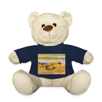 Afrikanische Kapbüffelherde Namibia Afrika - Teddy - French Navy - Vorne