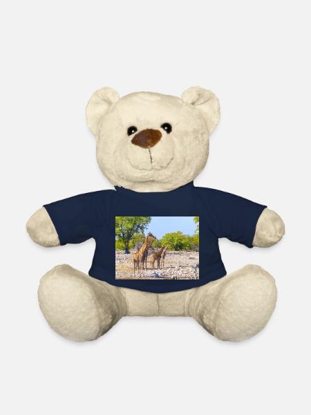Giraffe und Landschaft im Etosha Nationalpark - Teddy - French Navy