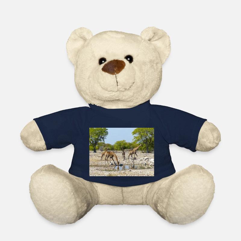 Giraffe und Landschaft im Etosha Nationalpark - Teddy - French Navy
