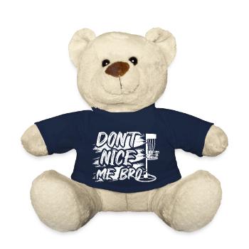 Don’t Nice Me Bro Frisbee Disc Golf - Nounours - bleu marine - Devant