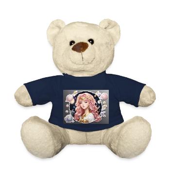 rothaariges Mädchen - Teddy - French Navy - Vorne