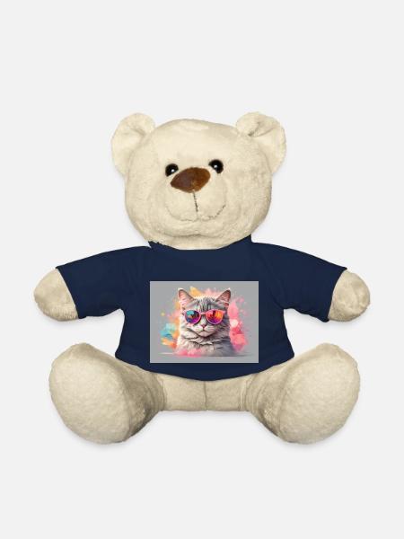 Bunte Katze - Teddy - French Navy