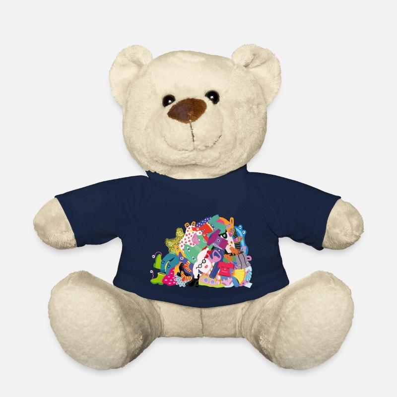 Niedliche Wäsche - Teddy - French Navy