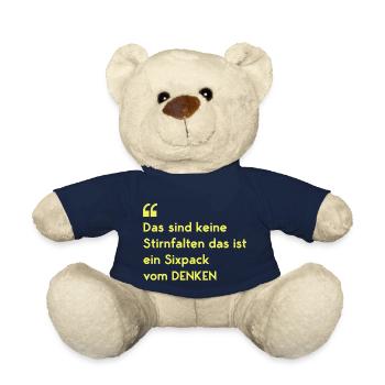 Drôles de dictons drôles sicpack pli - Nounours - bleu marine - Devant