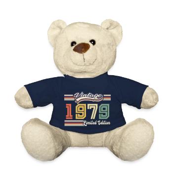 Cadeau D'anniversaire 1979 Génial Depuis 1979 vint - Nounours - bleu marine - Devant