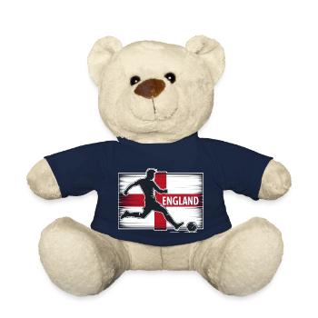England football - English soccer player - Teddy Bear - french navy - Front
