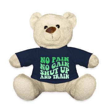 No Pain No Gain Shut Up And Train - Teddy - French Navy - Vorne