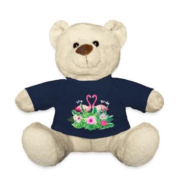 Der Flanschflamingo tropisch - Teddy - French Navy - Vorne