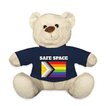 Inklusive Pride Pride SICHERER RAUM - Teddy - French Navy - Vorne