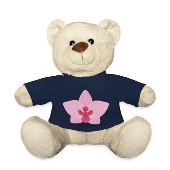 Flieder-Orchidee - Teddy - French Navy - Vorne