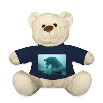 Afanc, keltisch-walisisches Seeungeheuer einer alten Legende - Teddy - French Navy - Vorne