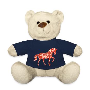 pferd weihnachten Weihnachtspferd - Teddy - French Navy - Vorne