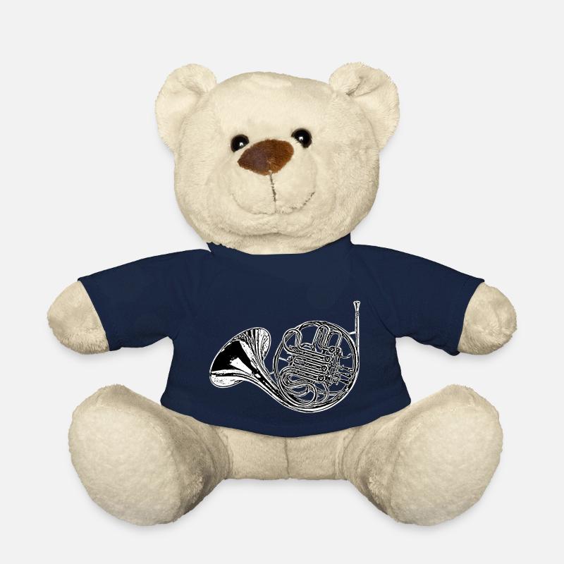 Music instrument - Teddy Bear - french navy