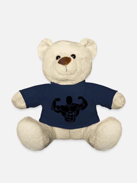 Musculation - Nounours - bleu marine