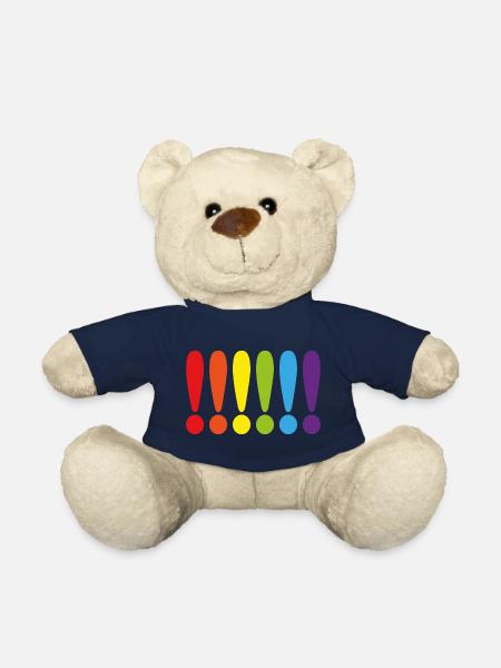 REGENBOGEN AUSRUFEZEICHEN - Teddy - French Navy