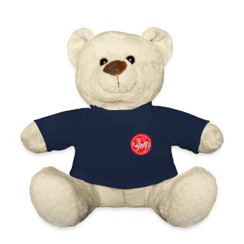 Karate Shotokan Tiger logo - Teddy Bear - french navy - Front
