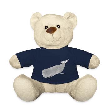 Sperm whale, whale, whale - Teddy Bear - french navy - Front