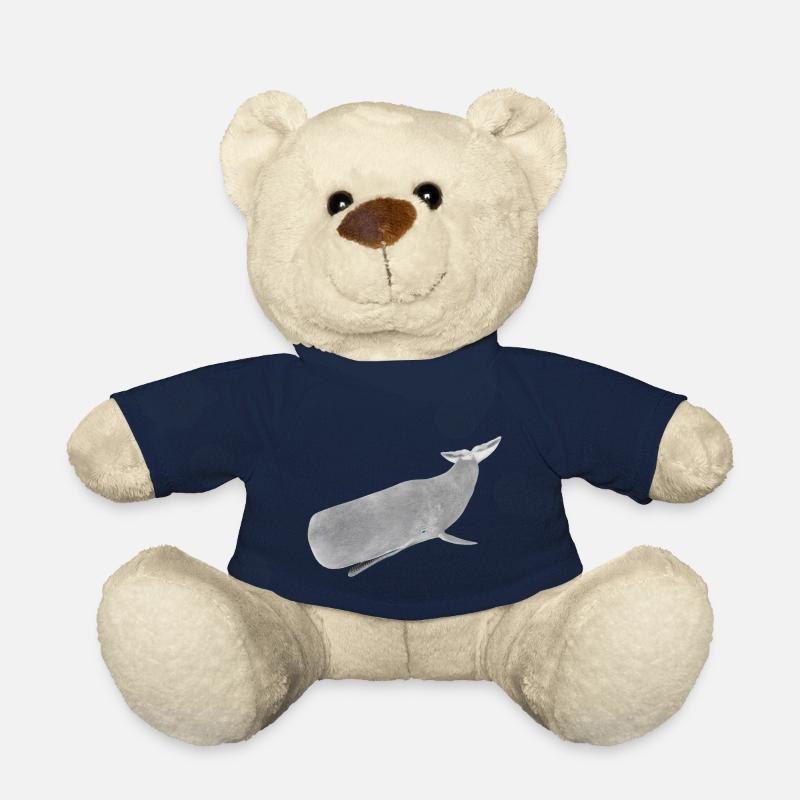 Pottwal, Wal, Walfisch - Teddy - French Navy