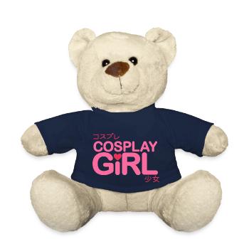cosplay girl - Teddy Bear - french navy - Front