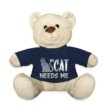 Cat - Teddy - French Navy - Vorne