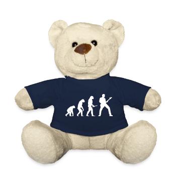 Guitar Evolution - Guitares Guitar Playercuteblacki - Nounours - bleu marine - Devant