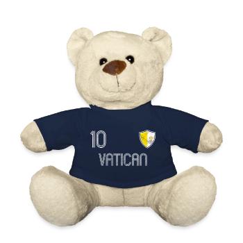 Équipe de football du Vatican - Nounours - bleu marine - Devant