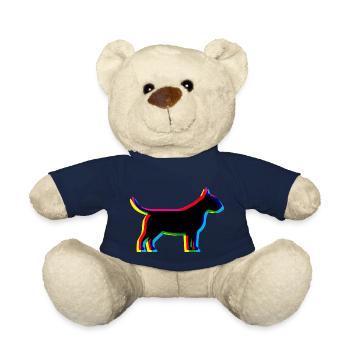 CMYK Bull Terrier - Teddy Bear - french navy - Front