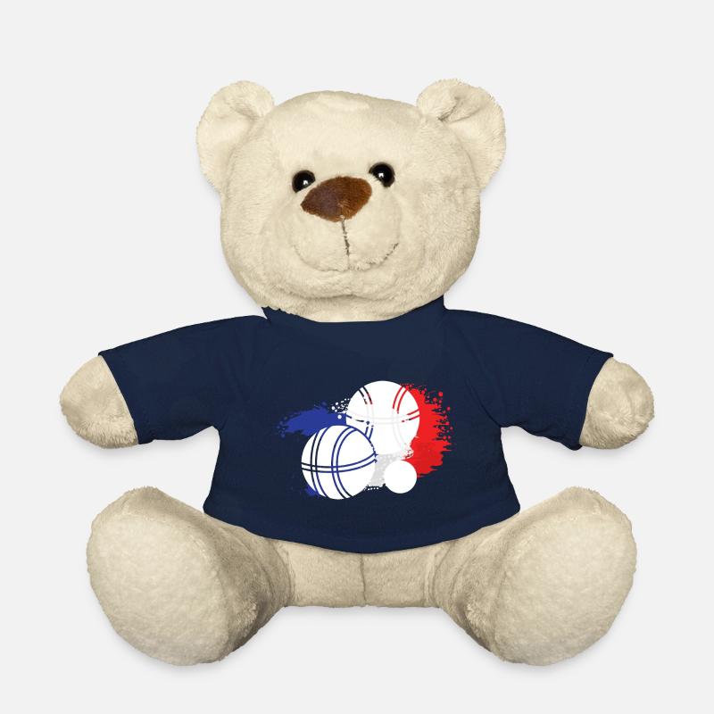 Pétanque - Teddy Bear - french navy
