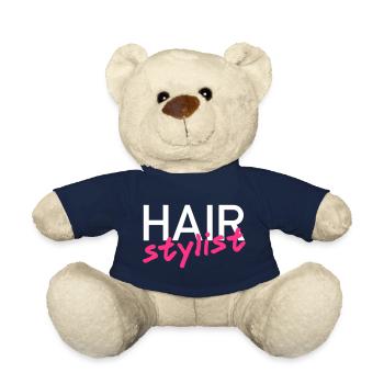 Hairstylist (Schrift schräg) - Teddy - French Navy - Vorne