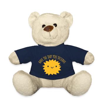 the day you deserve - Teddy Bear - french navy - Front