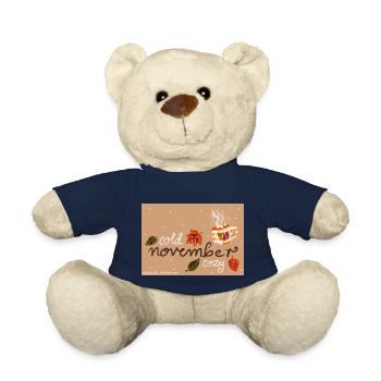 Novembre - Nounours - bleu marine - Devant