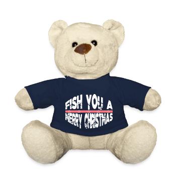 Angling Adventure Fishes awkward - Teddy Bear - french navy - Front